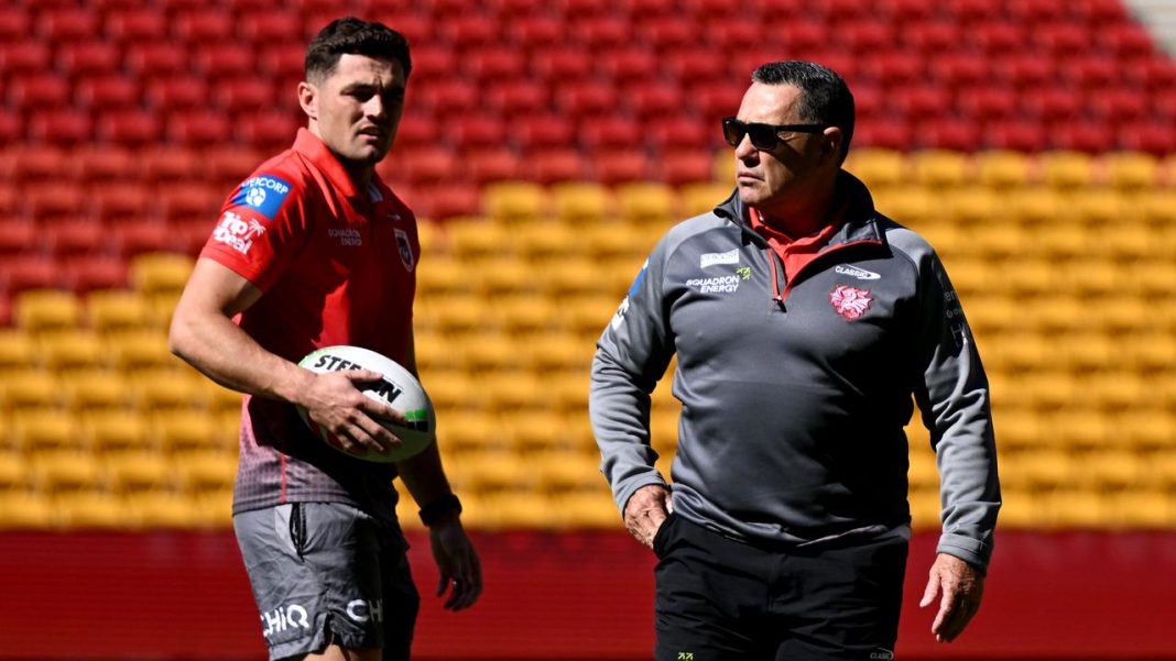 NRL 2025: St George Illawarra Dragons, Shane Flanagan nepotism, Kyle Flanagan, news, videos, highlights, Phil Rothfield, Sharks, Dolphins