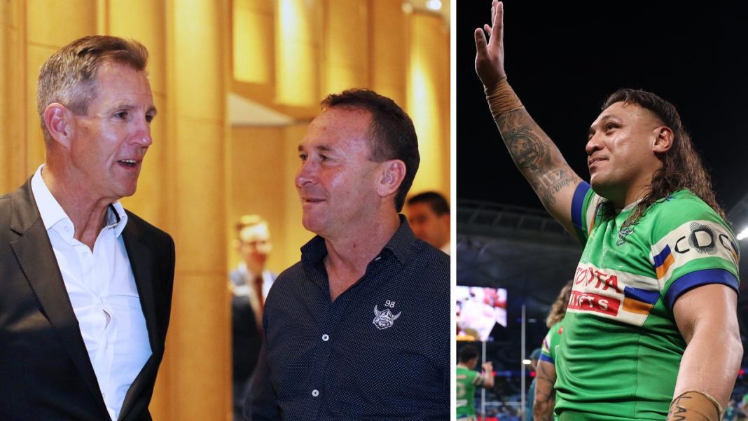 ‘Hit over the head with a putter’:  Wild backflip that created Raiders legend... and left Ricky fuming