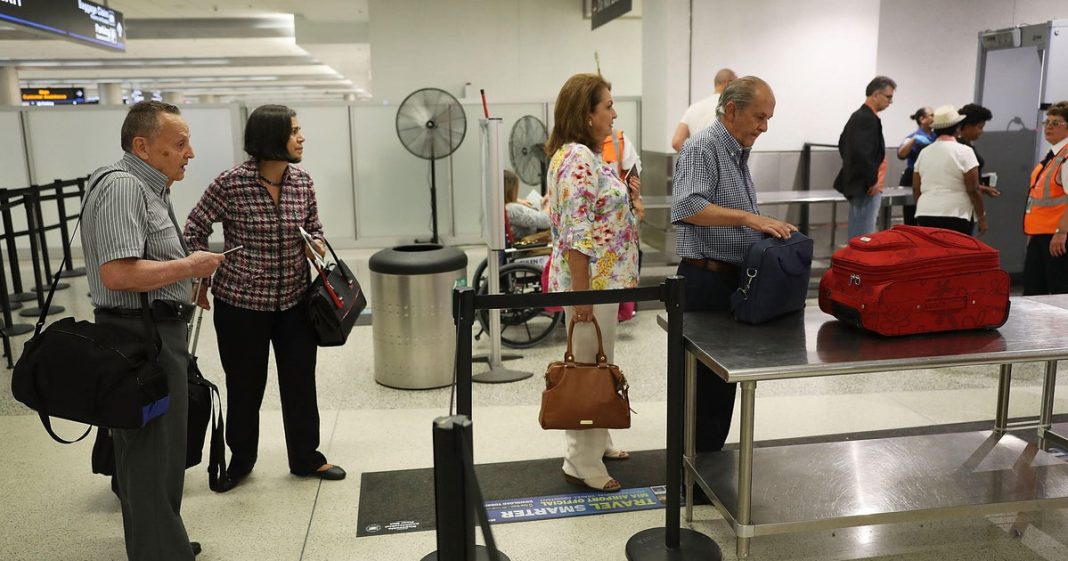 Passengers at some U.S. airports no longer have to remove footwear, sources say