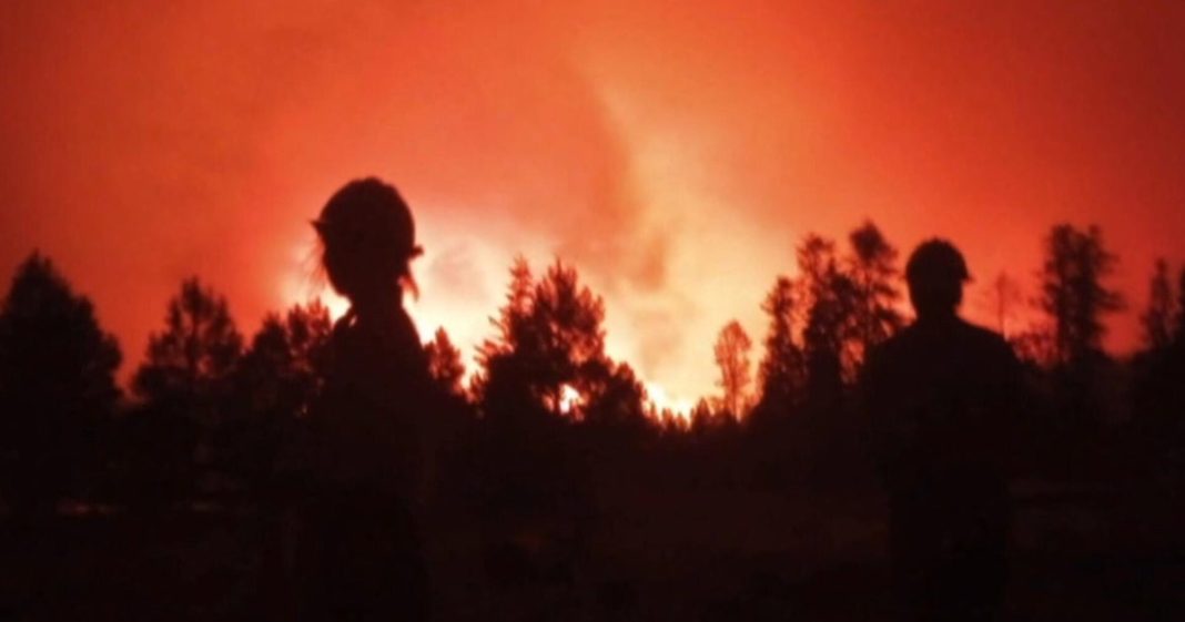 Questions about response to wildfires burning near Grand Canyon