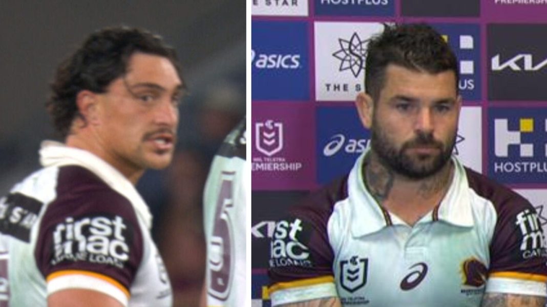 ‘We’re adults’: Reynolds, Madge respond to Walsh’s fiery on-field incident with Broncos teammate