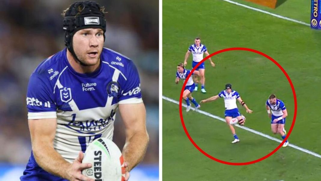 ‘Bloody unbelievable’: Greats stunned by Dogs star’s 63-metre effort